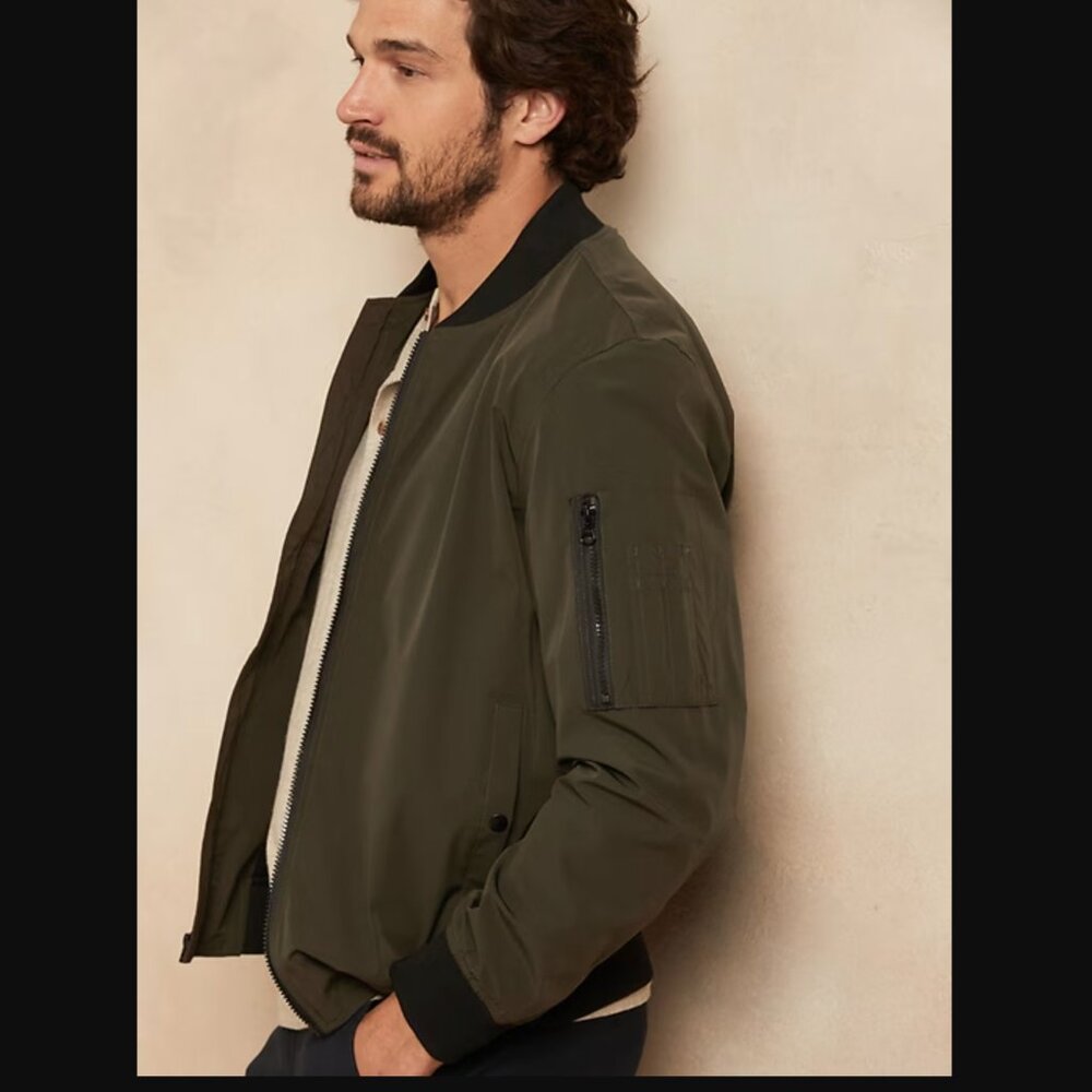 Banana Republic Tech Motion Bomber